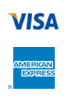 VISA&reg; & AMEX&reg; Cards