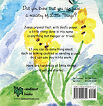 Miracles and Mustard Seeds - Back Page
